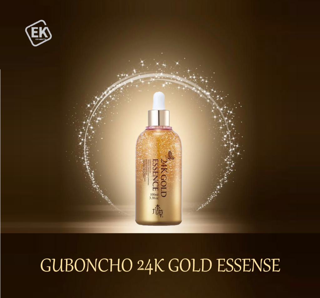 九本草  卓越金裝24K精華素100毫升 Guboncho Premium Gold 24K Gold Essence 100ml
